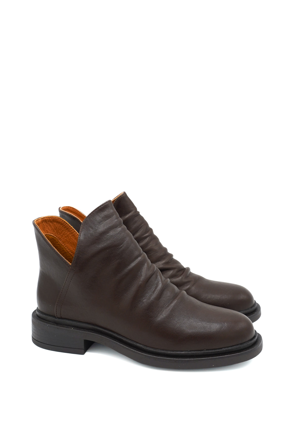 Gaia Shoes Silvana Stivaletti effetto plissettato