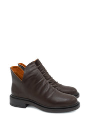 Gaia Shoes Silvana Stivaletti effetto plissettato