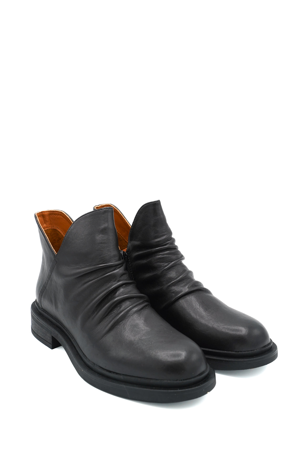 Gaia Shoes Silvana Stivaletti effetto plissettato