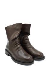 Gaia Shoes Sofia Stivaletti drappeggiati con gambale morbido