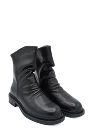 Gaia Shoes Sofia Stivaletti drappeggiati con gambale morbido