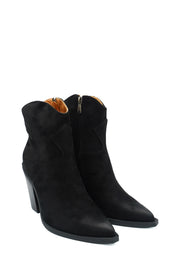 Gaia Shoes Susanna Texani scamosciati con tacco 9 cm