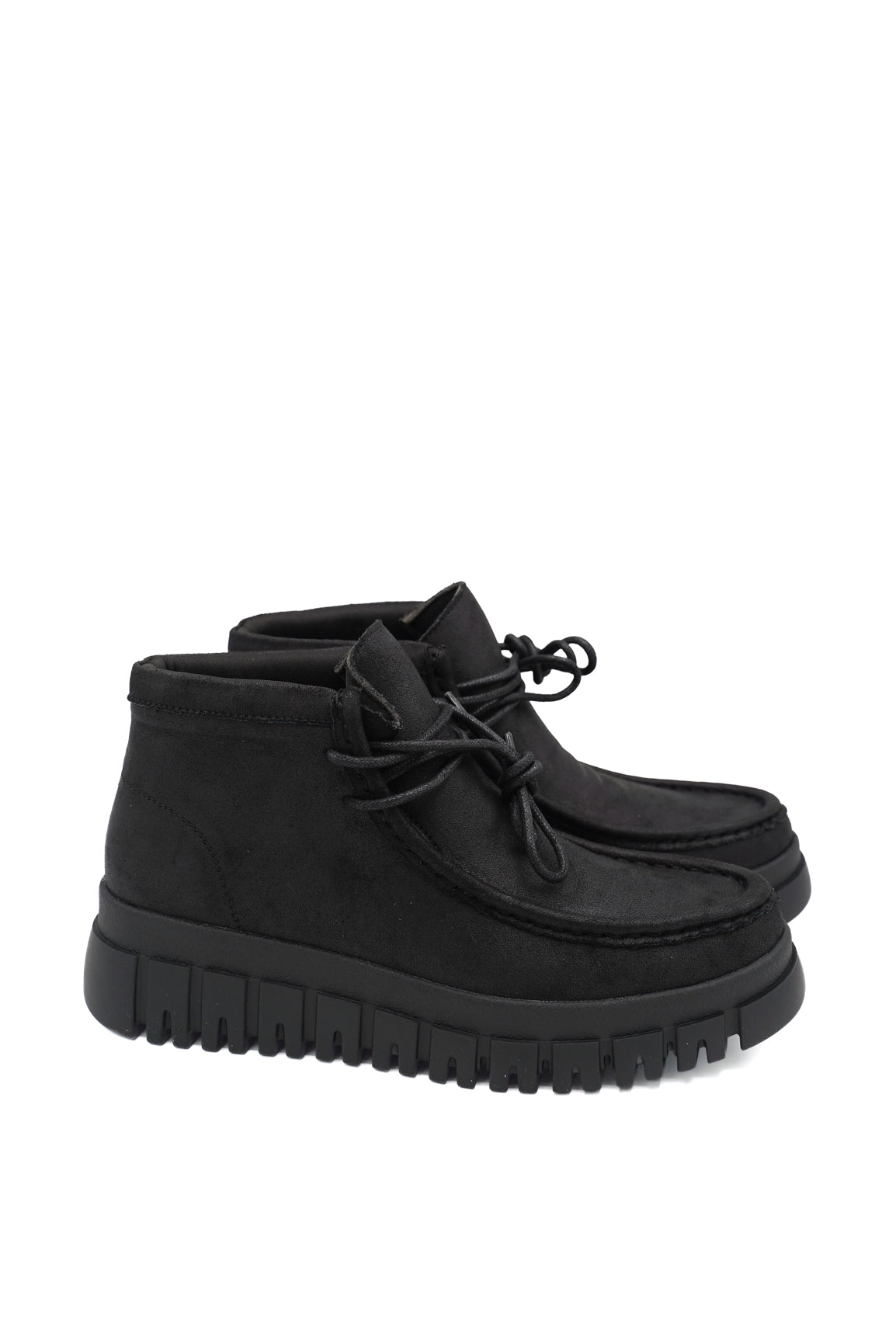 Gaia Shoes 147 Wallabee con suola platform