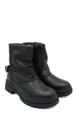 Gaia Shoes 555 Biker slouchy a effetto stropicciato