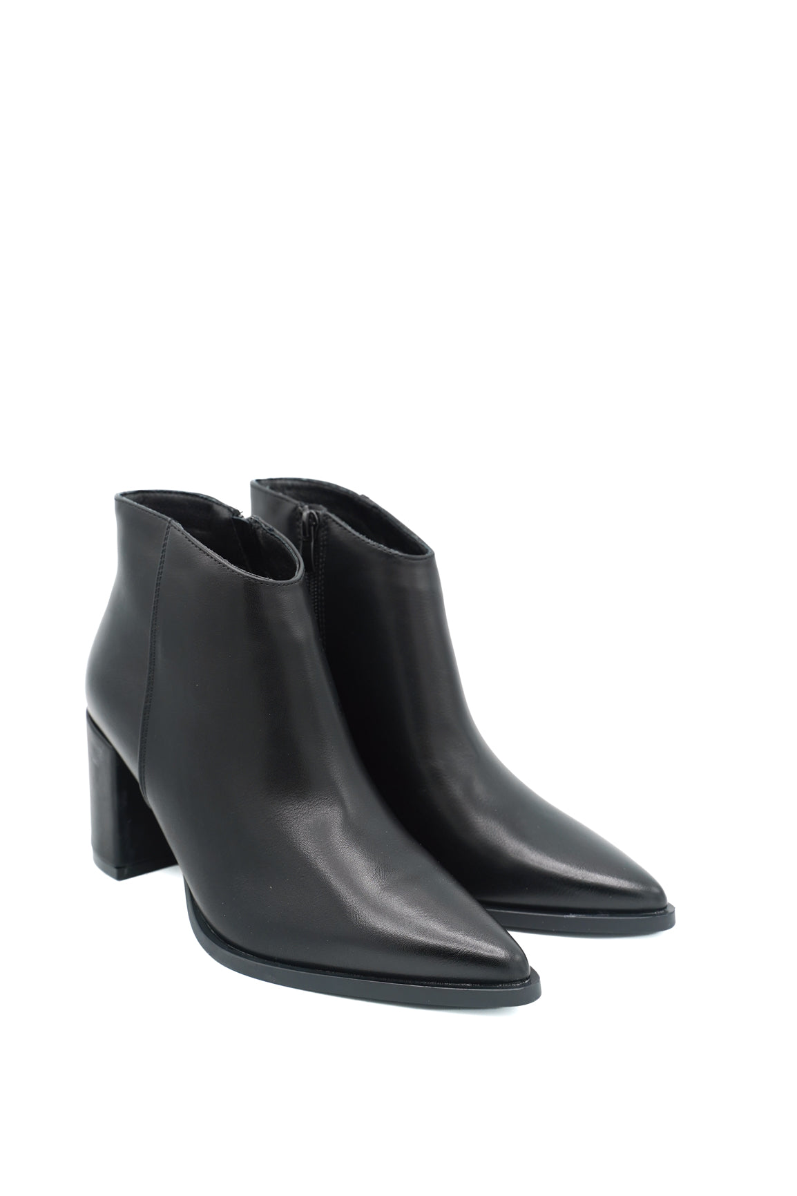 Gaia Shoes 371 Tronchetti a punta con tacco largo