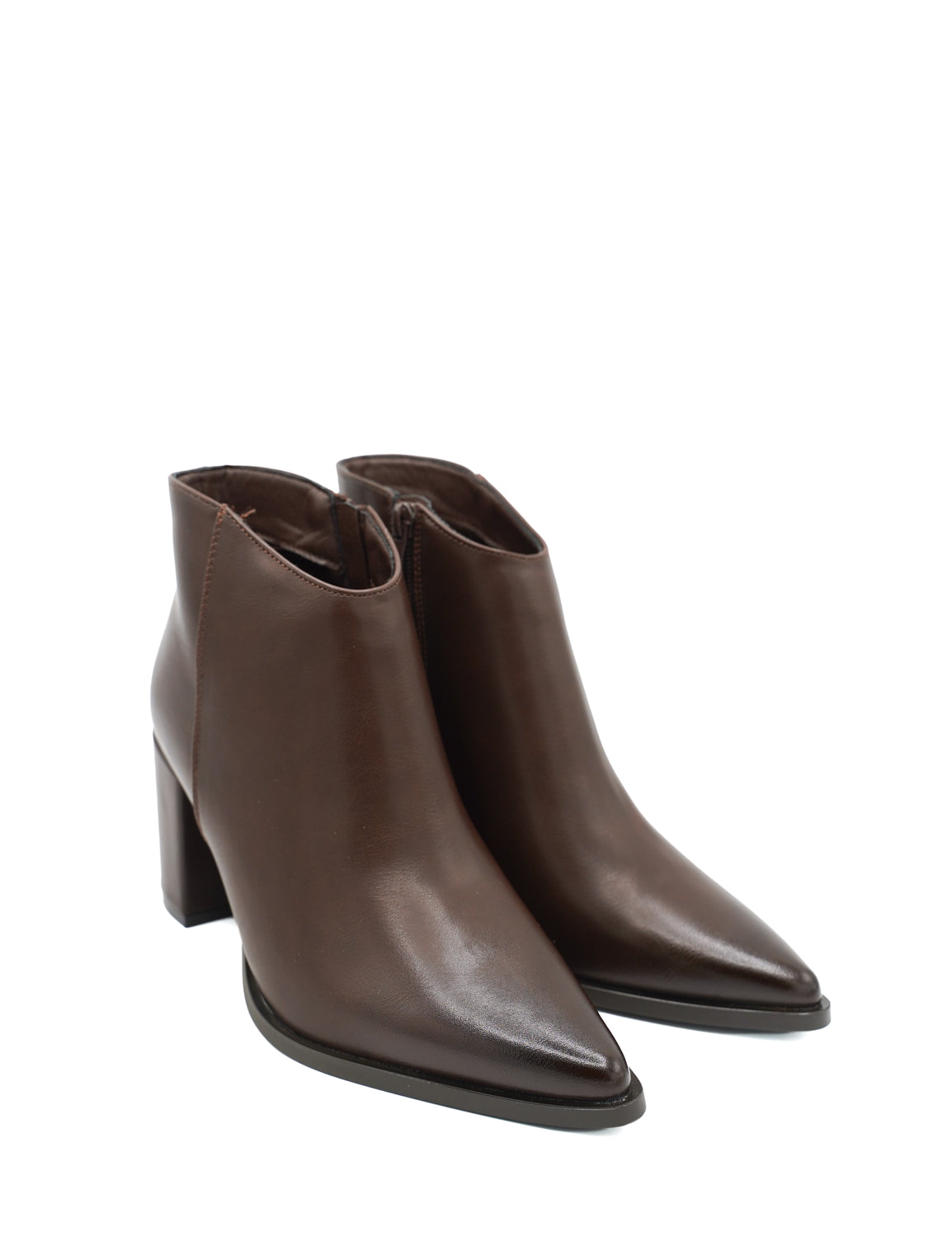Gaia Shoes 371 Tronchetti a punta con tacco largo
