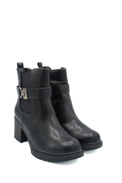 Gaia Shoes 354 Stivaletti con cinturino decorativo con morsetto