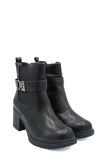 Gaia Shoes 354 Stivaletti con cinturino decorativo con morsetto