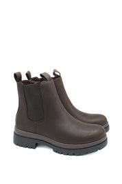 Gaia Shoes 556 Stivaletti chelsea ocon suola track in gomma