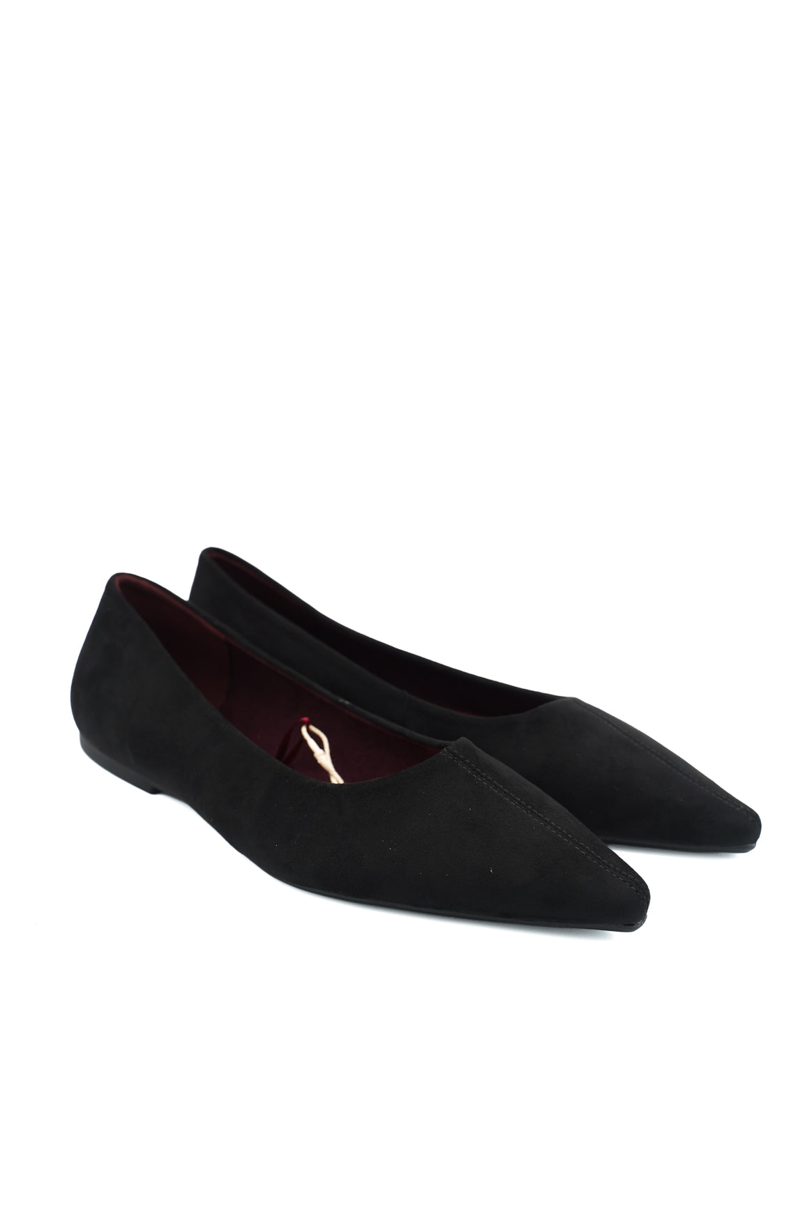Isteria 1267 Ballerine scamosciate a punta