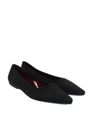Isteria 1267 Ballerine scamosciate a punta