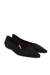 Isteria 1267 Ballerine scamosciate a punta