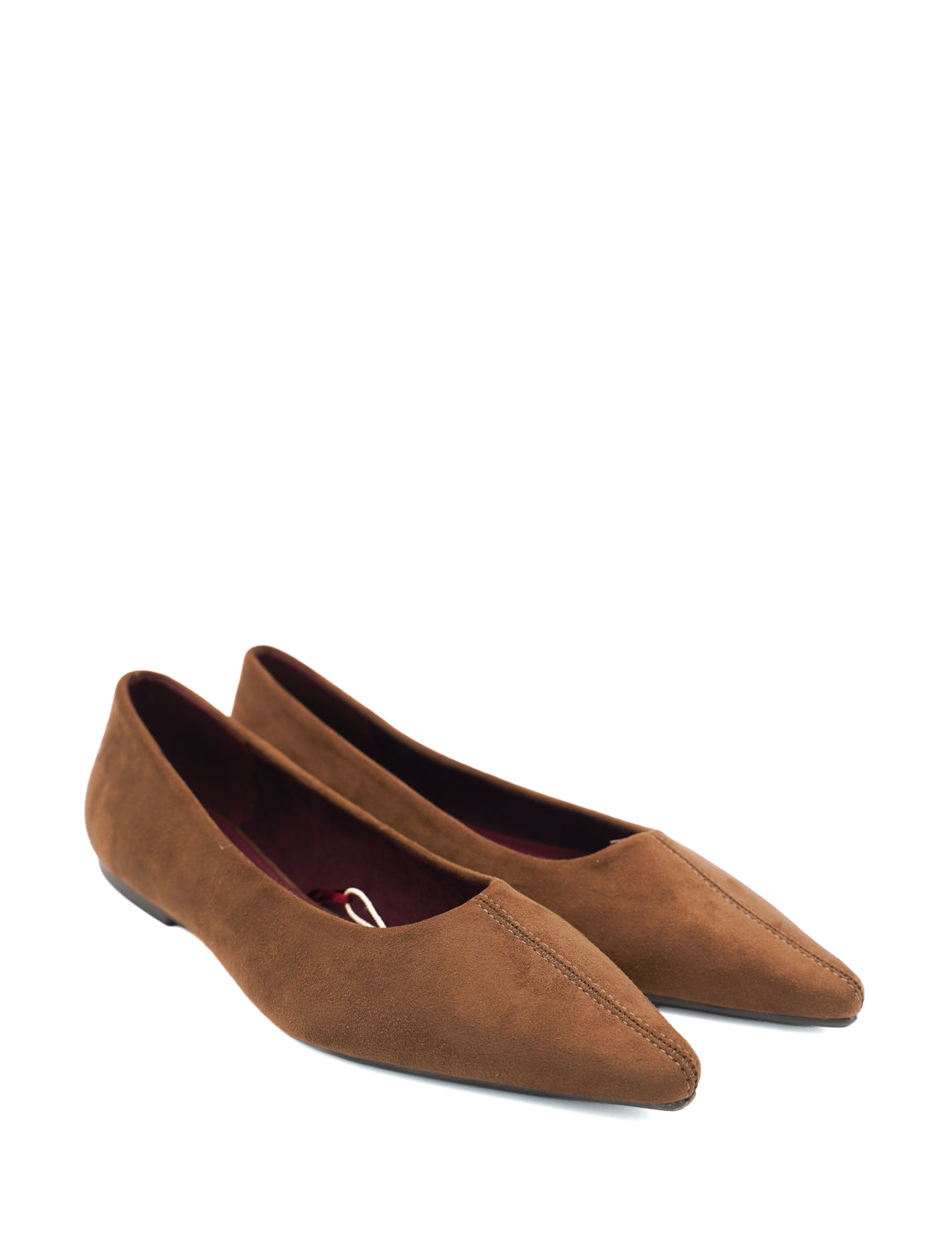 Isteria 1267 Ballerine scamosciate a punta