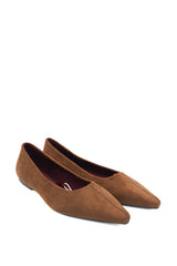 Isteria 1267 Ballerine scamosciate a punta