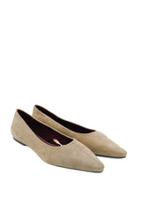 Isteria 1267 Ballerine scamosciate a punta