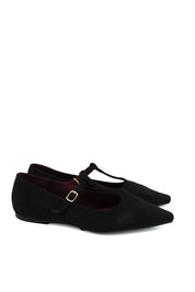 Isteria 1270 Ballerine a punta con cinturino a T