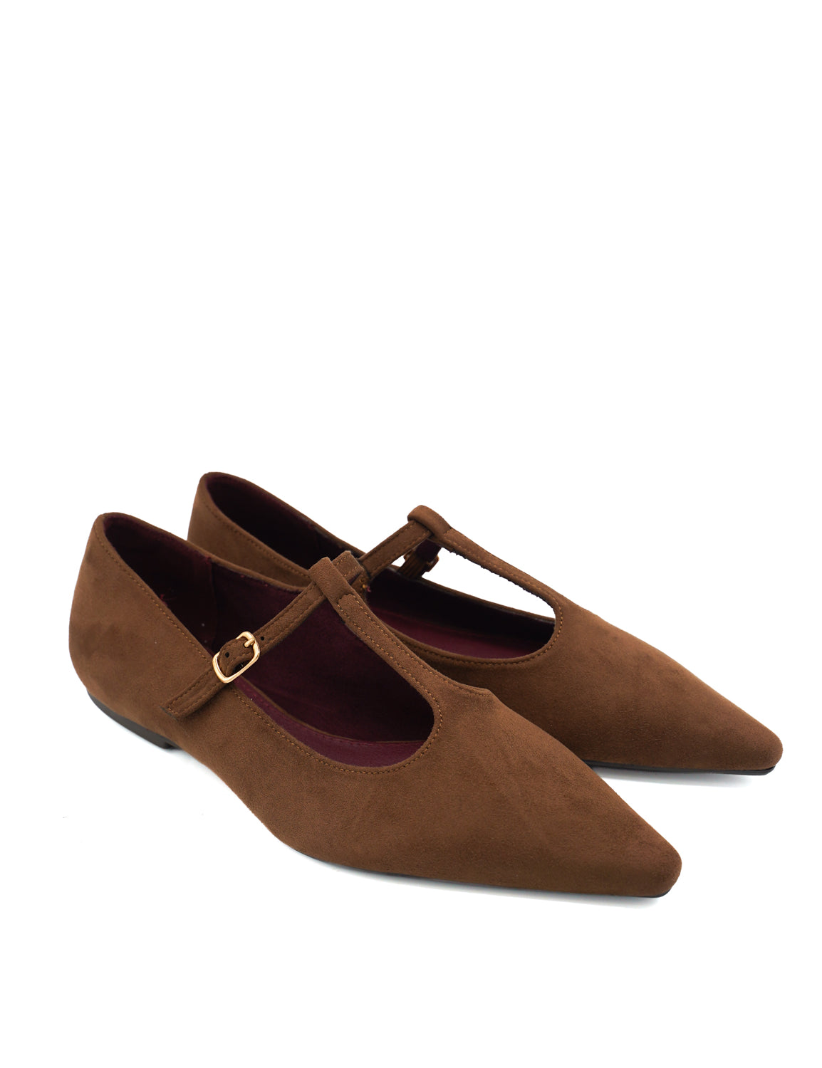 Isteria 1270 Ballerine a punta con cinturino a T