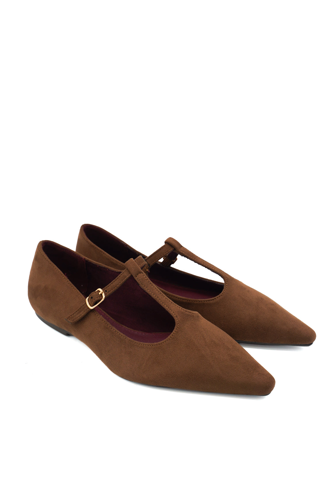 Isteria 1270 Ballerine a punta con cinturino a T
