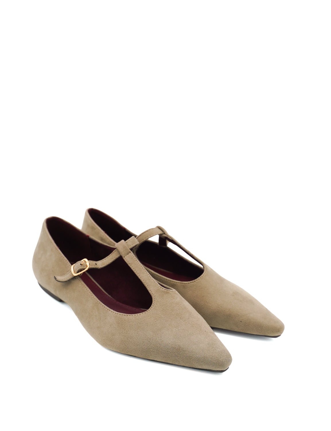 Isteria 1270 Ballerine a punta con cinturino a T