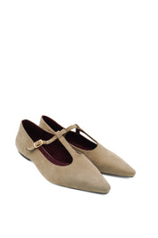 Isteria 1270 Ballerine a punta con cinturino a T