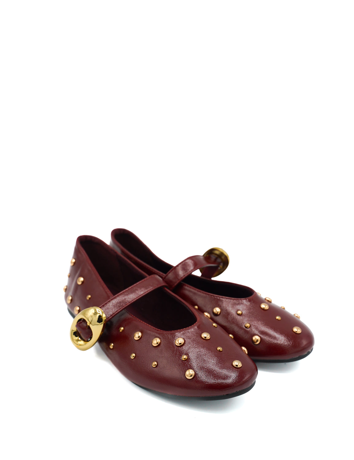 Isteria 1259 Mary Jane con borchie dorate