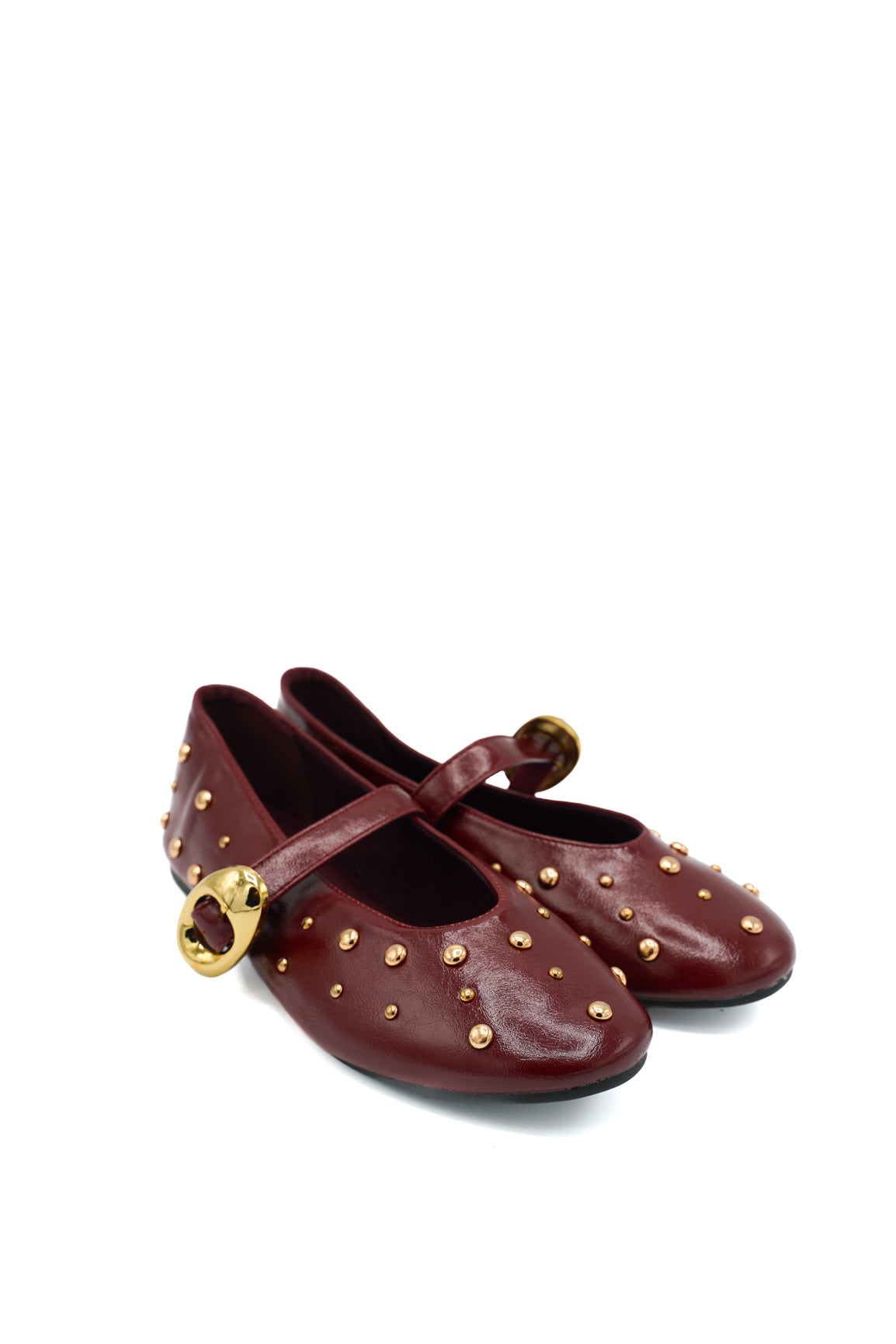 Isteria 1259 Mary Jane con borchie dorate