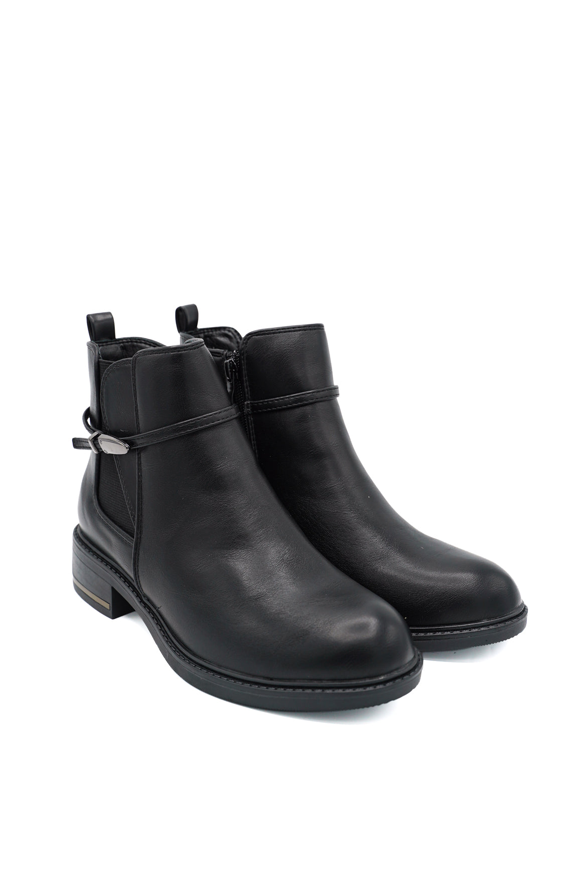 Gaia Shoes Monica Stivaletti con cinturino decorativo