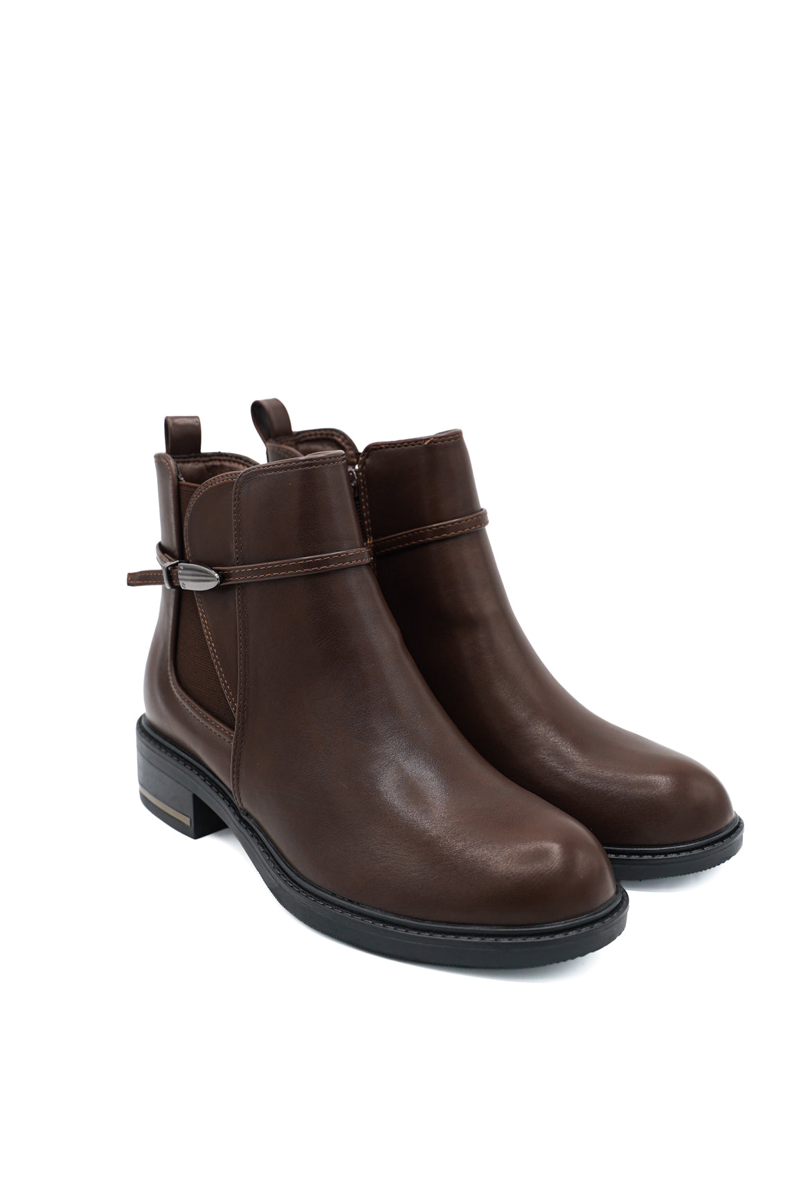 Gaia Shoes Monica Stivaletti con cinturino decorativo