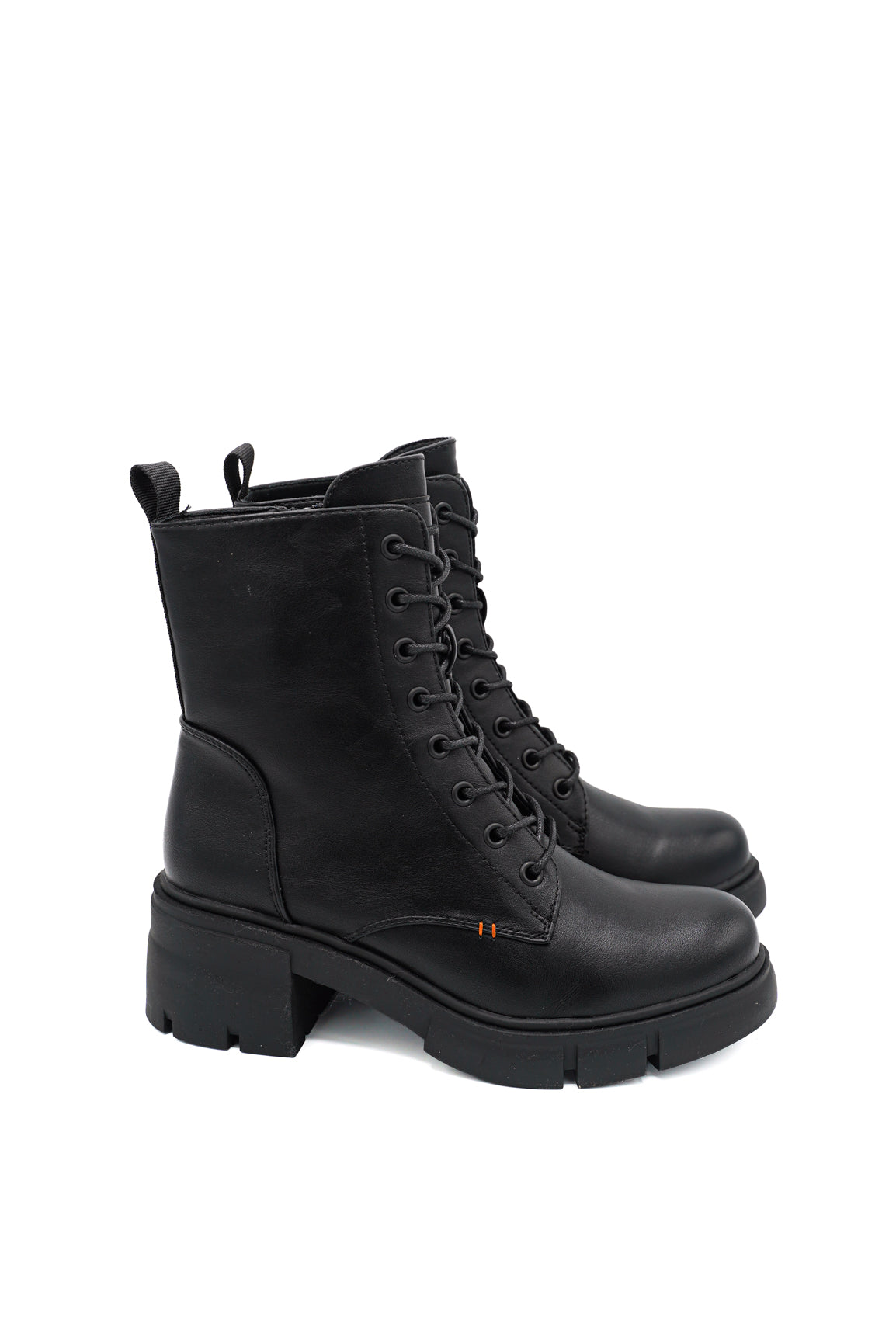 Gaia Shoes Manuela Anfibi stringati con design militare