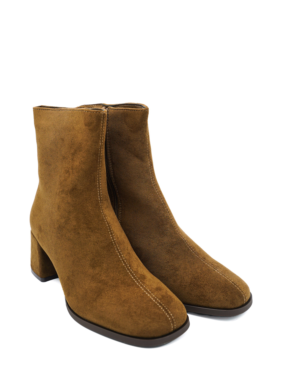 Gaia Shoes Anna Sivaletti punta quadrata con cucitura centrale