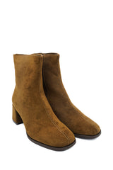 Gaia Shoes Anna Sivaletti punta quadrata con cucitura centrale