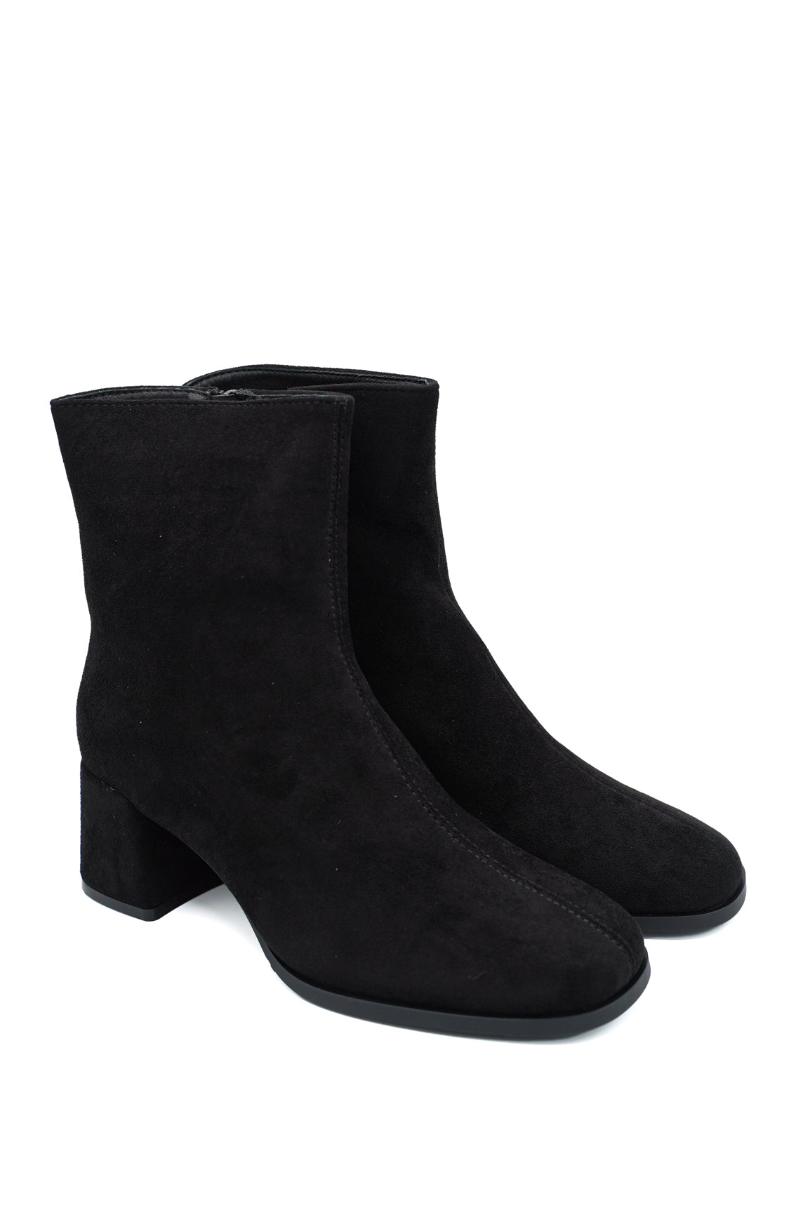 Gaia Shoes Anna Sivaletti punta quadrata con cucitura centrale