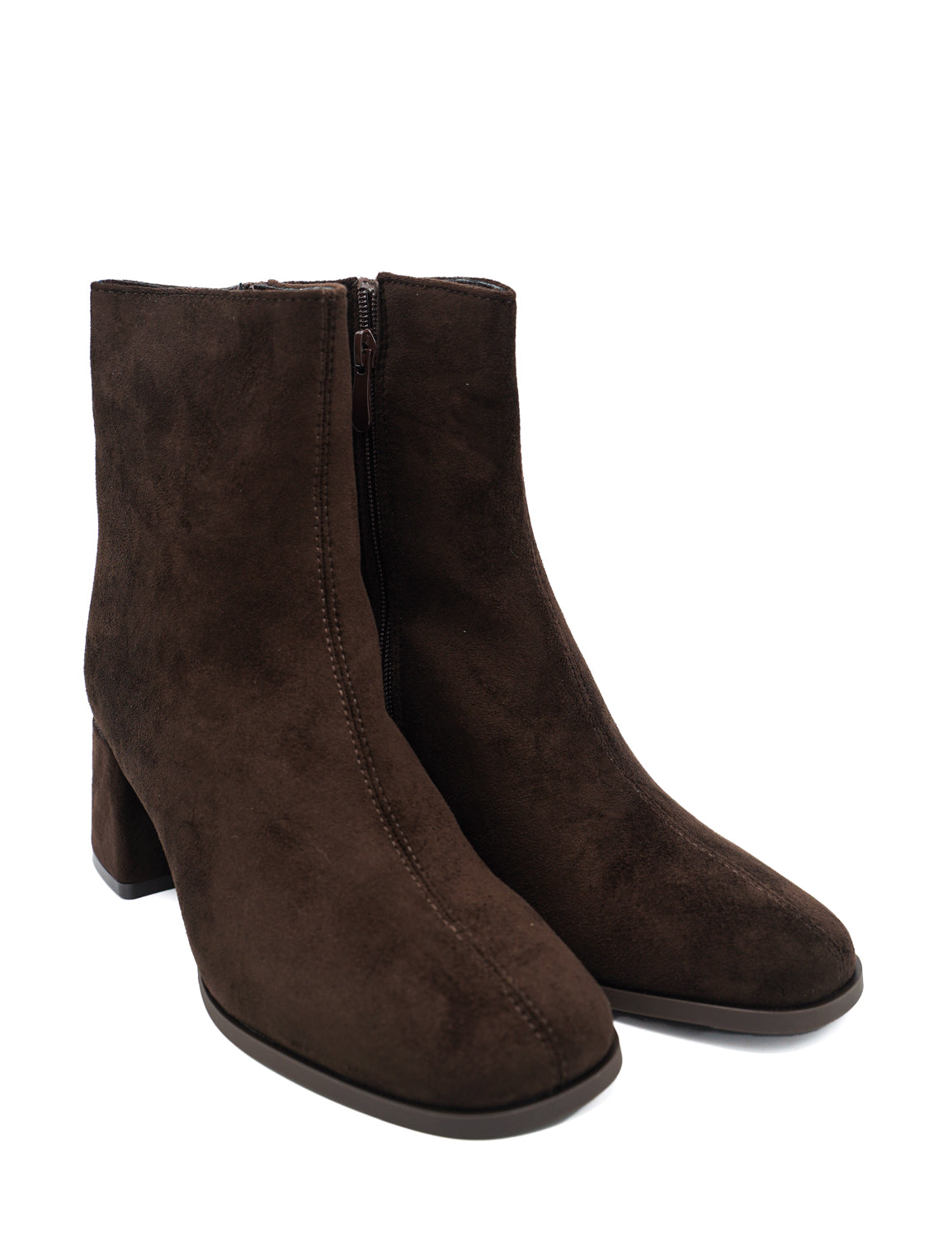 Gaia Shoes Anna Sivaletti punta quadrata con cucitura centrale