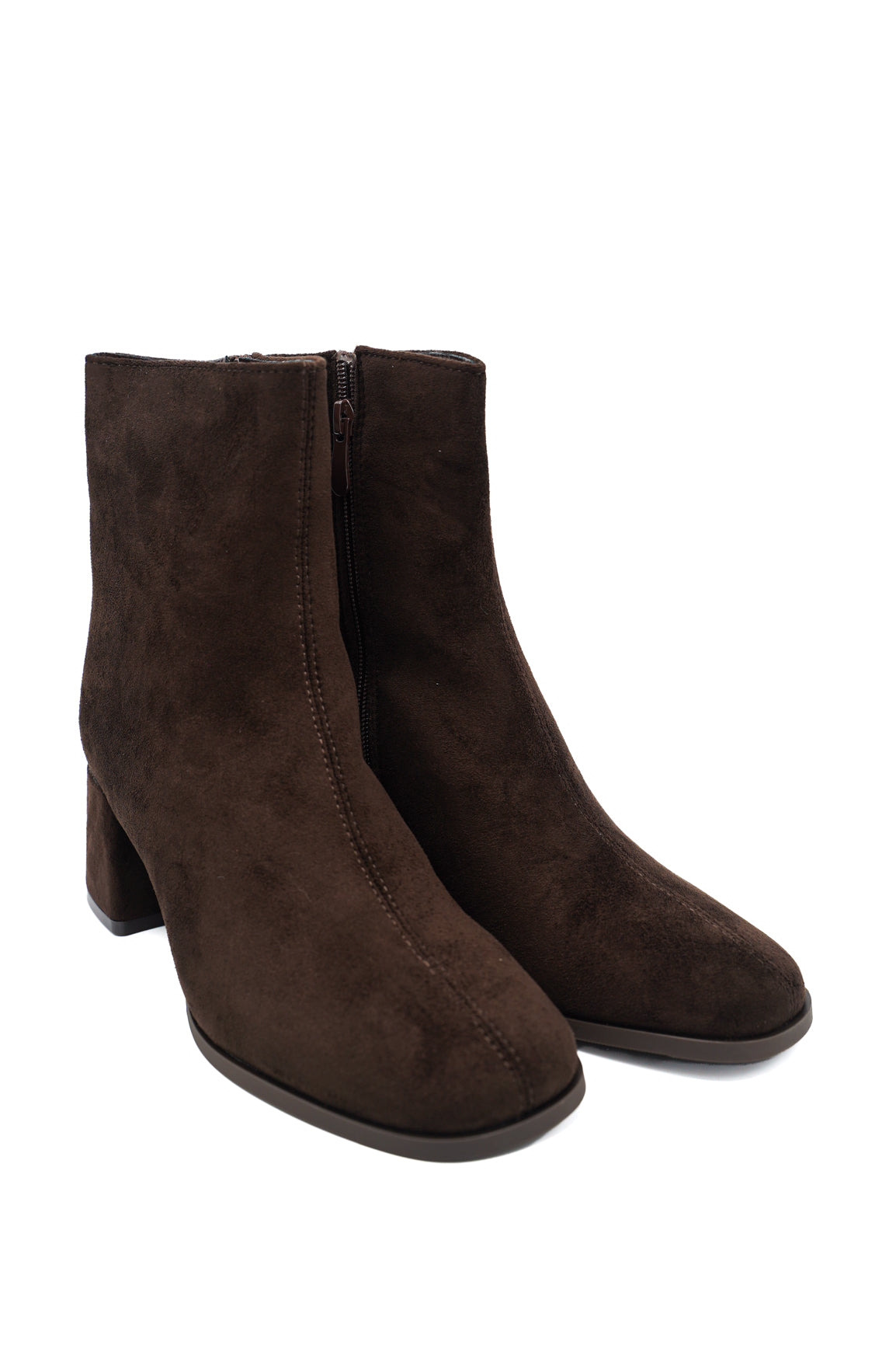Gaia Shoes Anna Sivaletti punta quadrata con cucitura centrale