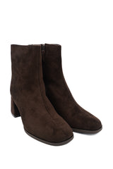 Gaia Shoes Anna Sivaletti punta quadrata con cucitura centrale