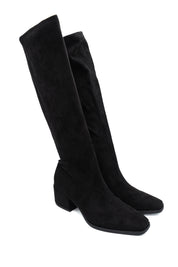 Gaia Shoes Altea Stivali alti scamosciati con punta squadrata