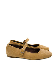 Gaia Shoes Ramona Ballerine scamosciate con cinturino