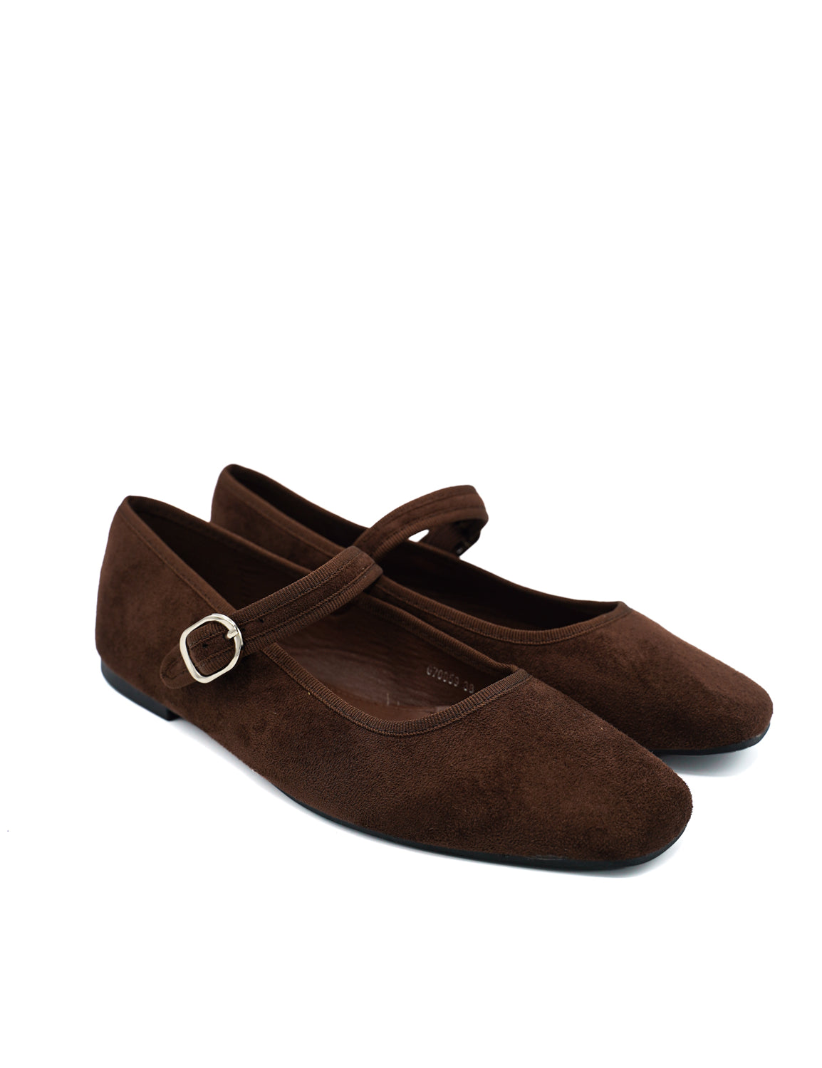 Gaia Shoes Ramona Ballerine scamosciate con cinturino