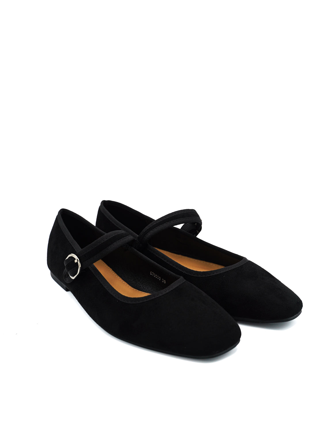 Gaia Shoes Ramona Ballerine scamosciate con cinturino