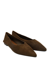 Gaia Shoes Rebecca Ballerine a punta con scollo a V