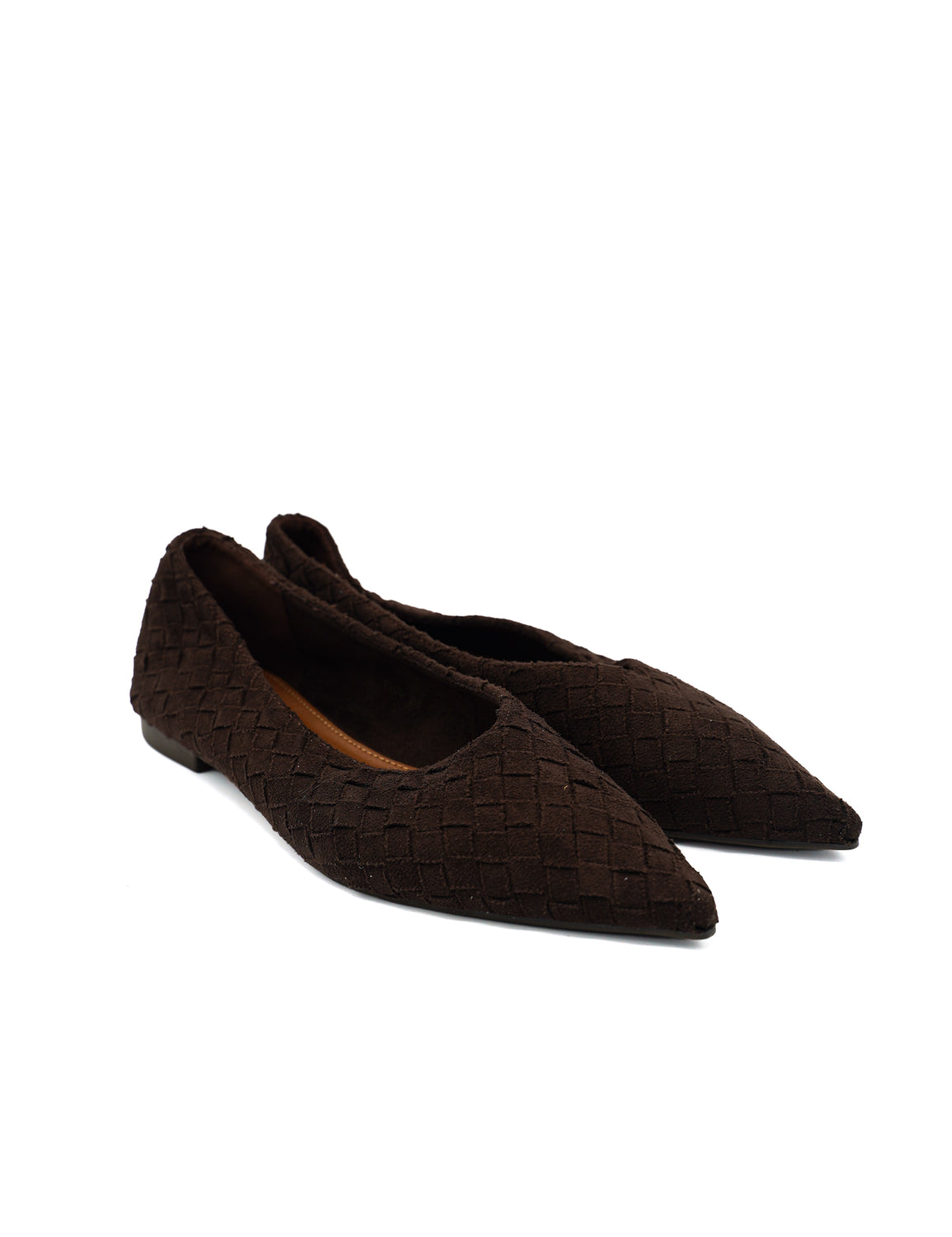 Gaia Shoes Rosalia Ballerine a punta con lavorazione intrecciata