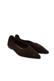 Gaia Shoes Rosalia Ballerine a punta con lavorazione intrecciata