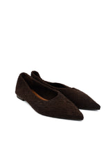 Gaia Shoes Rosalia Ballerine a punta con lavorazione intrecciata