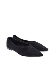 Gaia Shoes Rosalia Ballerine a punta con lavorazione intrecciata