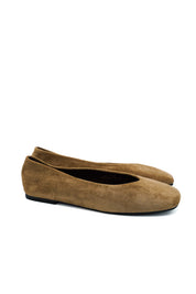 Gaia Shoes Rosa Ballerine flat con scollo a goccia