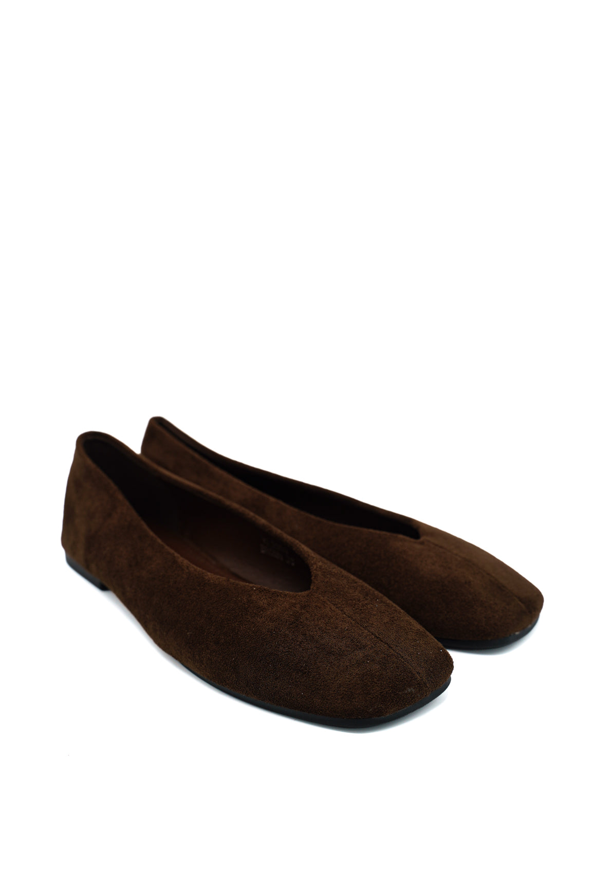 Gaia Shoes Rosa Ballerine flat con scollo a goccia