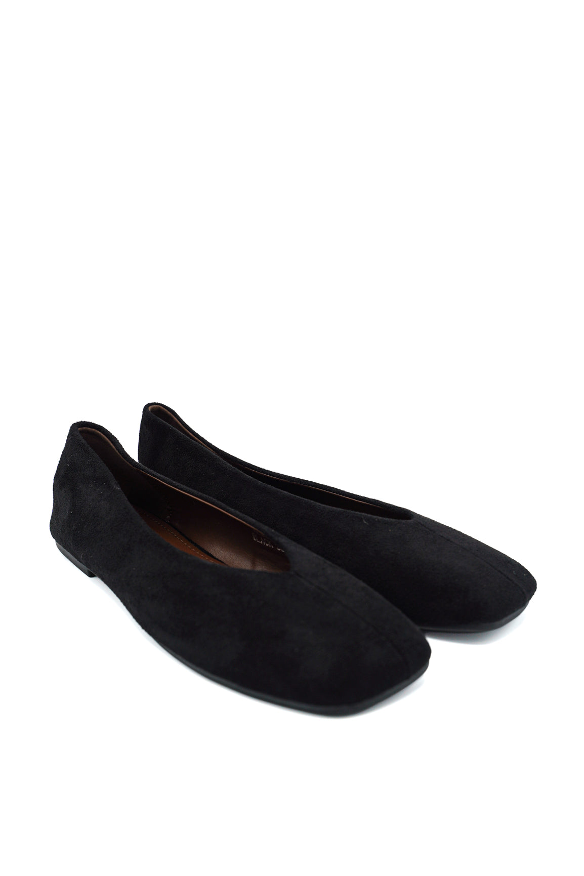 Gaia Shoes Rosa Ballerine flat con scollo a goccia