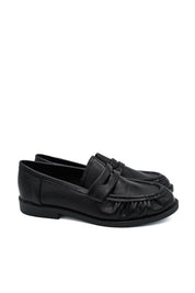 Gaia Shoes Renata Mocassini a lavorazione mrobida e dettagli arricciati
