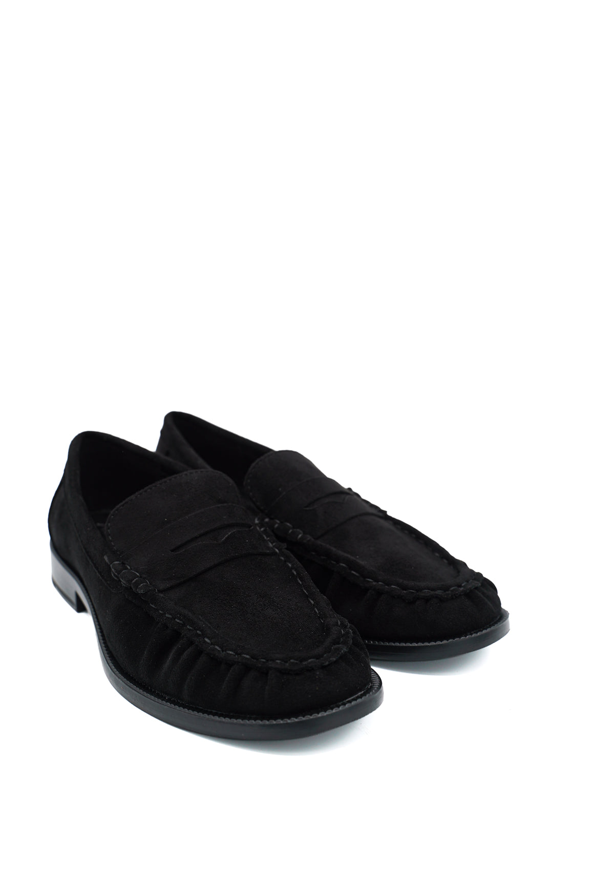 Gaia Shoes Angela Mocassini scamosciati con classica traversina