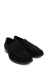 Gaia Shoes Angela Mocassini scamosciati con classica traversina